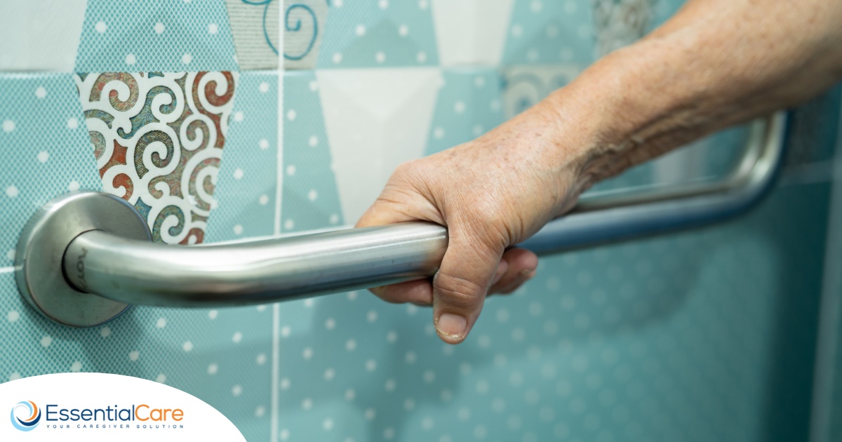 A grab bar represents an addition that can make a home safer for aging in place.