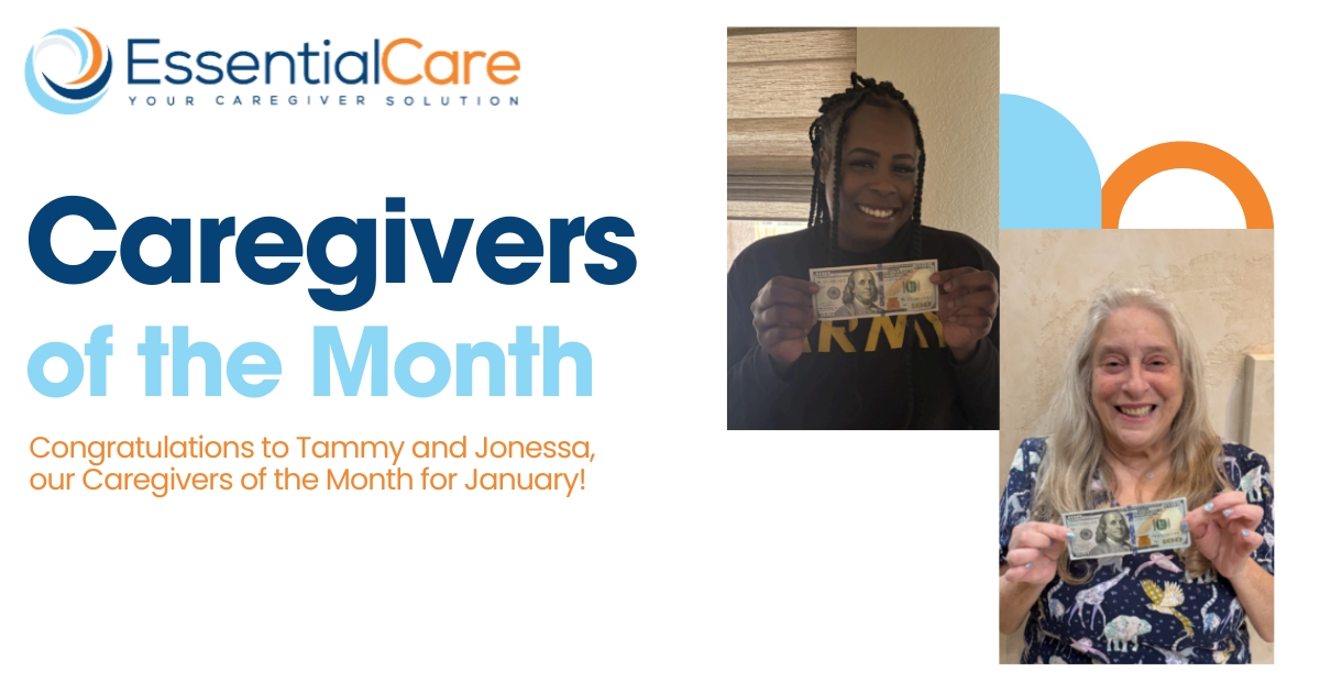 Congratulations to Tammy and Jonessa, our Caregivers of the Month for January!