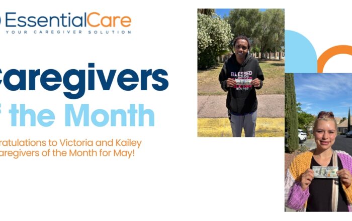 Congratulations to Victoria and Kailey our Caregivers of the Month for May!