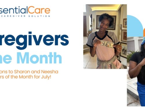 Sharon and Neesha: Essential Care’s Caregivers of the Month