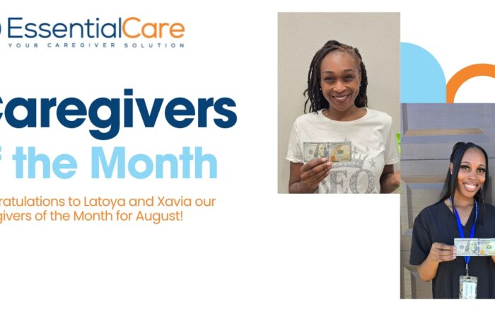 Congratulations to Latoya and Xavia our Caregivers of the Month for August!
